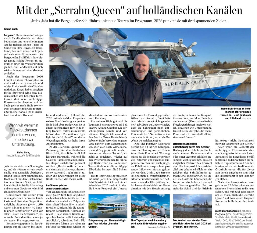 Ausblick auf 2026_Bergedorfer Zeitung 12.11.2025