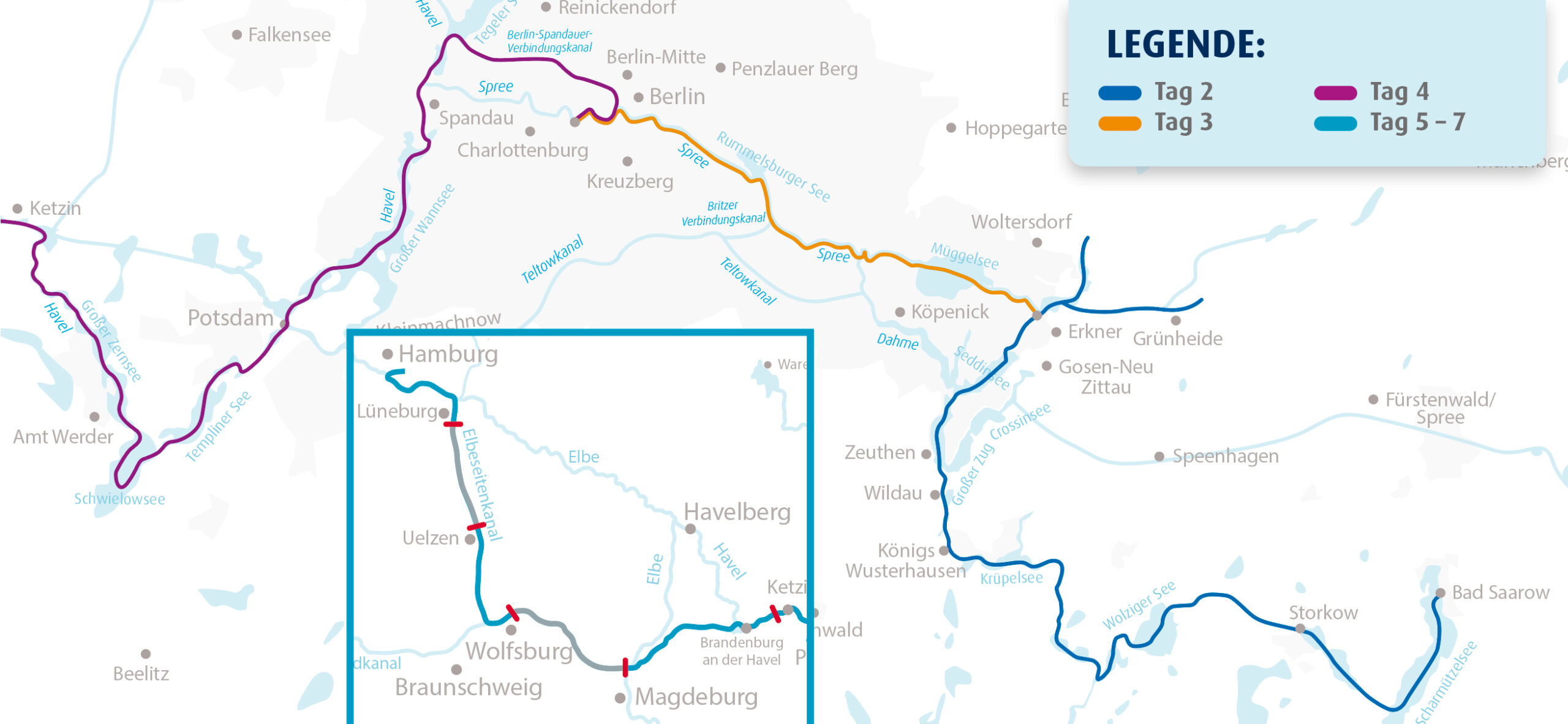 Scharmützelsee-XL-Abschnitte 2026